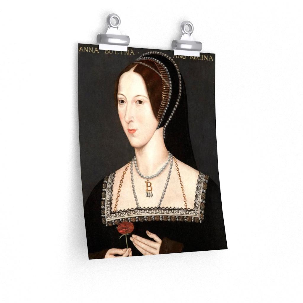 Anne Boleyn Portrait Print Poster - Art Unlimited