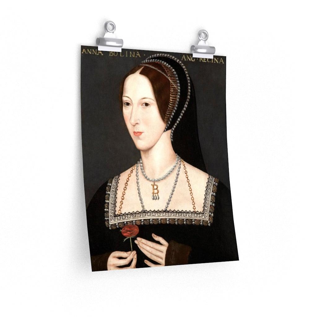 Anne Boleyn Portrait Print Poster - Art Unlimited