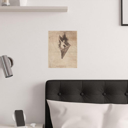 Arachne - Vintage Woman Spider By Otto Henry Bacher 1884 Print Poster - Art Unlimited