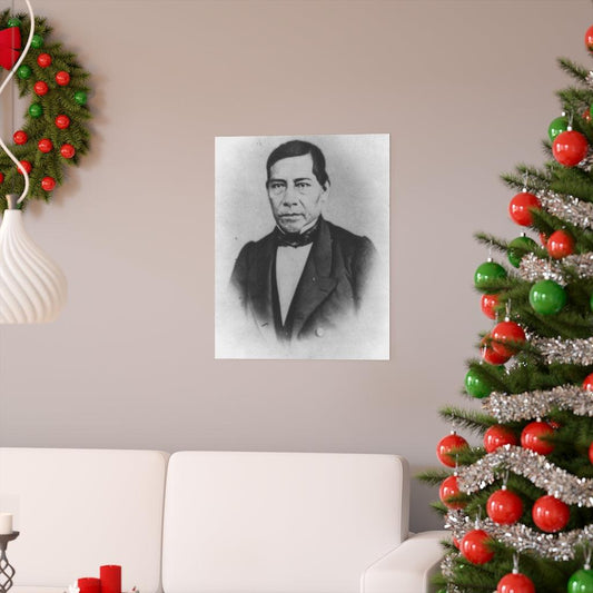 Benito Juarez - Mexican Lawyer Print Poster - Art Unlimited