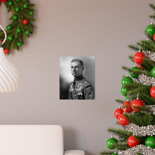 Billy Mitchell Portrait Print Poster - Art Unlimited