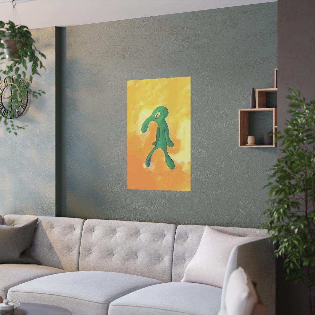 Bold And Brash Painting Print Poster - Art Unlimited