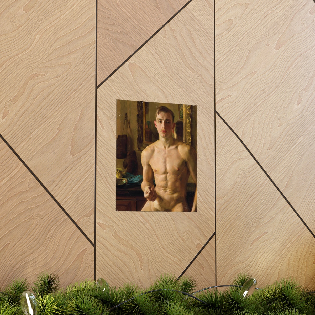 Konstantin Somov - The Boxer Print Poster