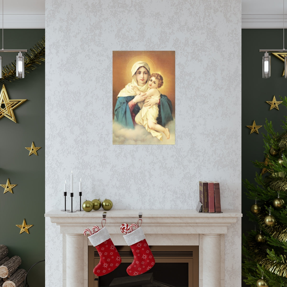 Our Lady of Grace Memorare Print Poster