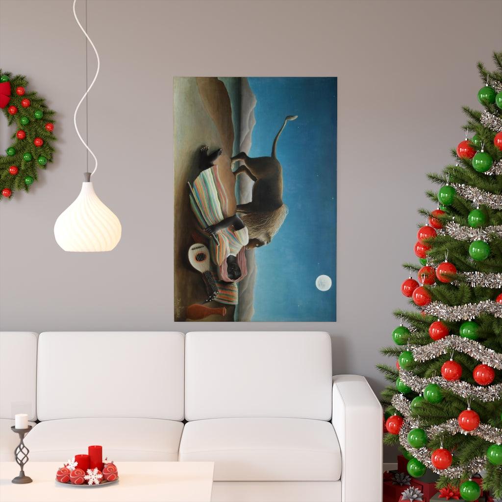 The Sleeping Gypsy - Henri Rousseau Print Poster - Art Unlimited