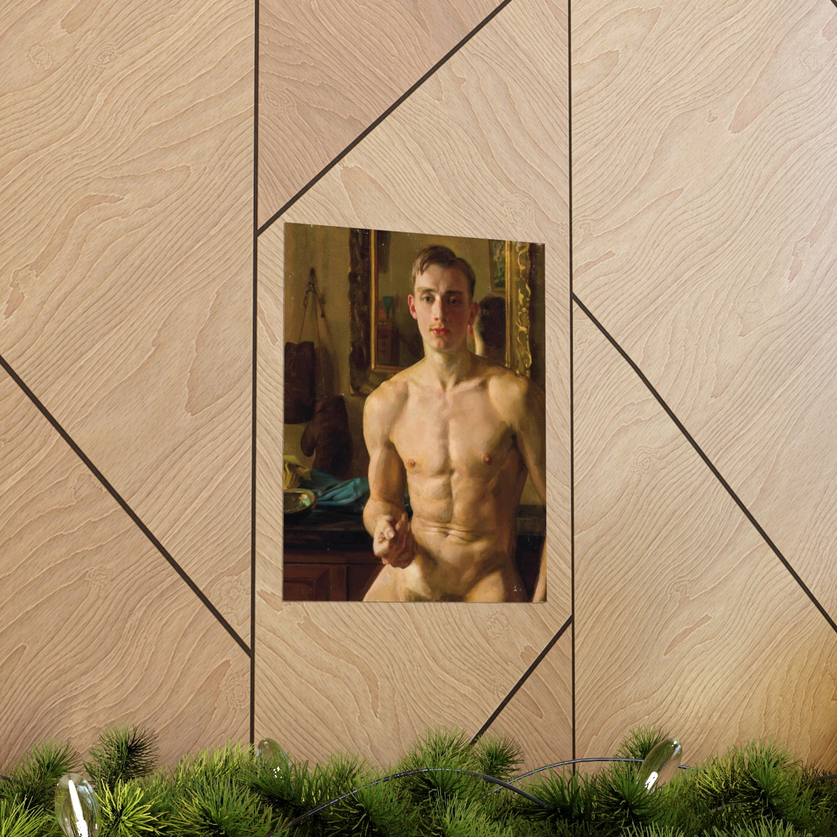 Konstantin Somov - The Boxer Print Poster
