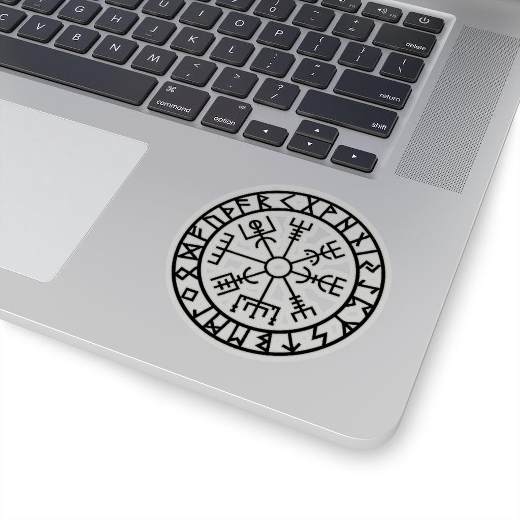 Vikings Compass Symbol Vegvisir Viking Sticker - Art Unlimited
