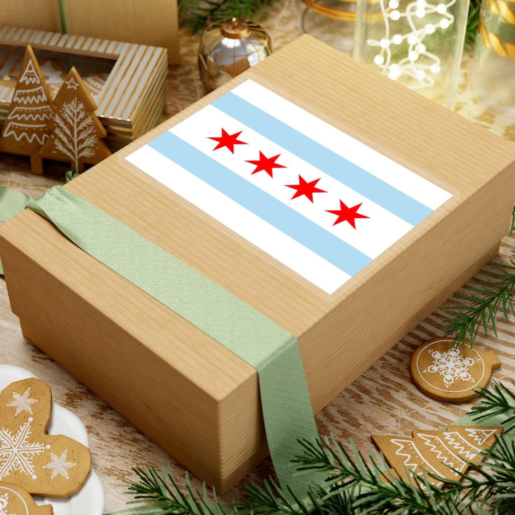 Chicago Flag Sticker - Art Unlimited
