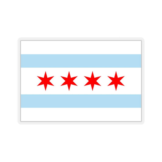 Chicago Flag Sticker - Art Unlimited