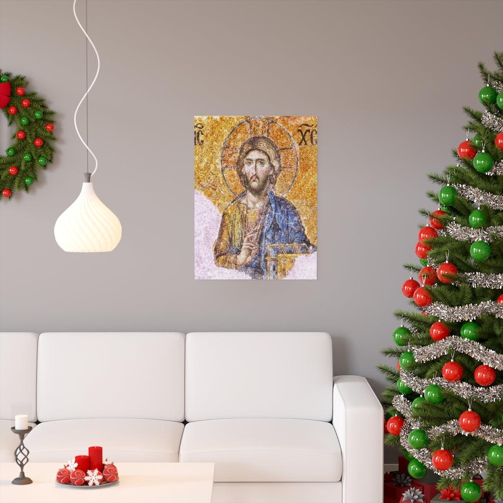 Christ Pantocrator Portrait Print Poster - Art Unlimited