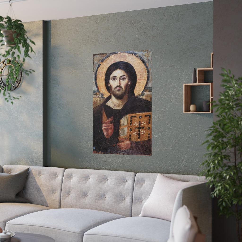 Christ Pantocrator - Saint Catherine's Monastery Print Poster - Art Unlimited