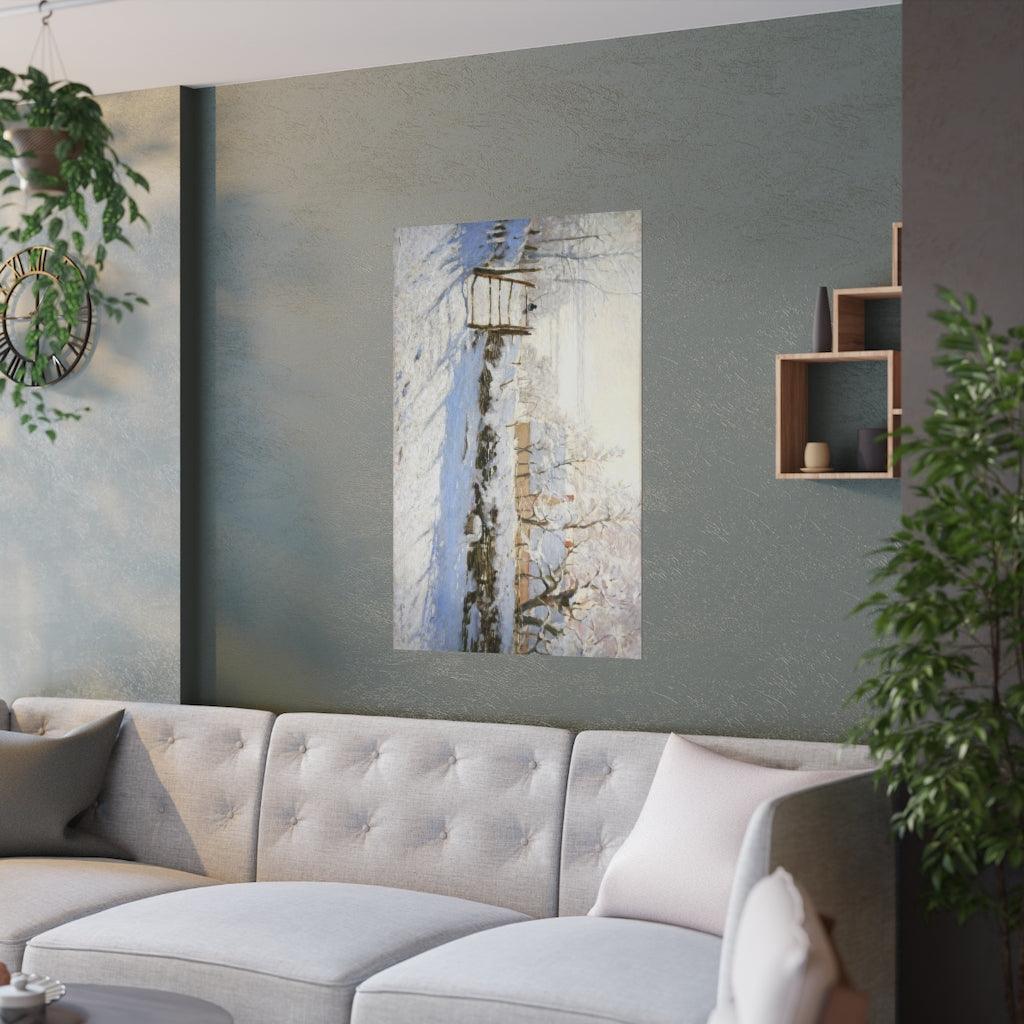 Claude Monet - The Magpie Print Poster - Art Unlimited