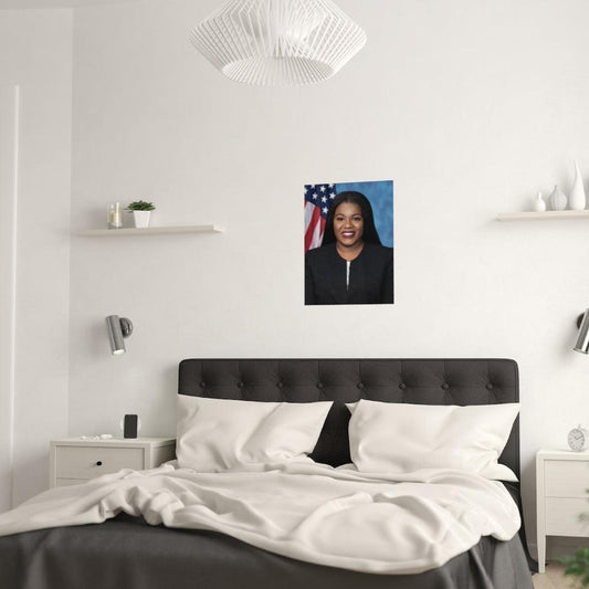 Cori Bush Portrait Print Poster - Art Unlimited