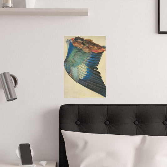 Wing Of A Blue Roller By Albrecht Durer Print Poster - Art Unlimited