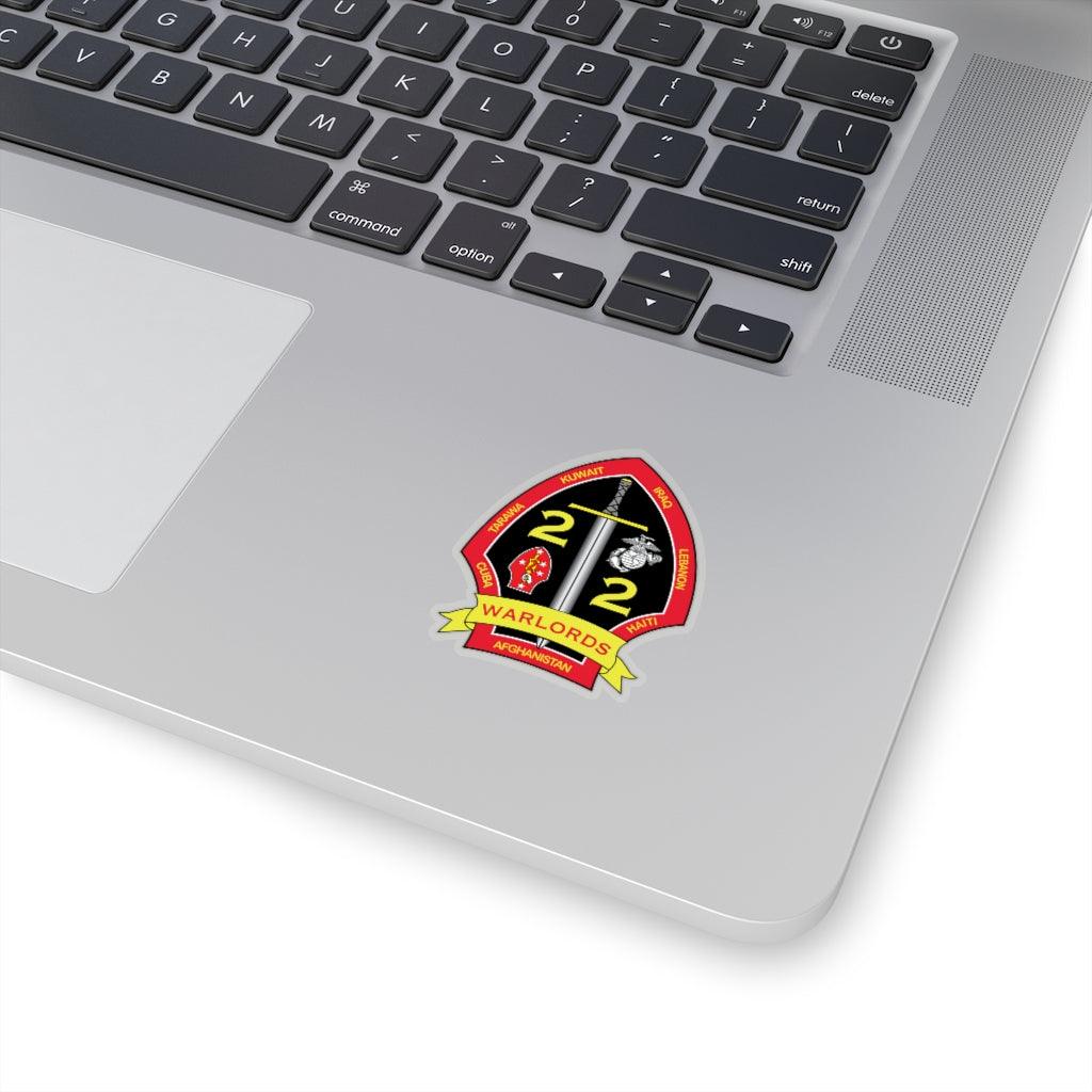2nd Bn Marine Warlords Sticker - Art Unlimited