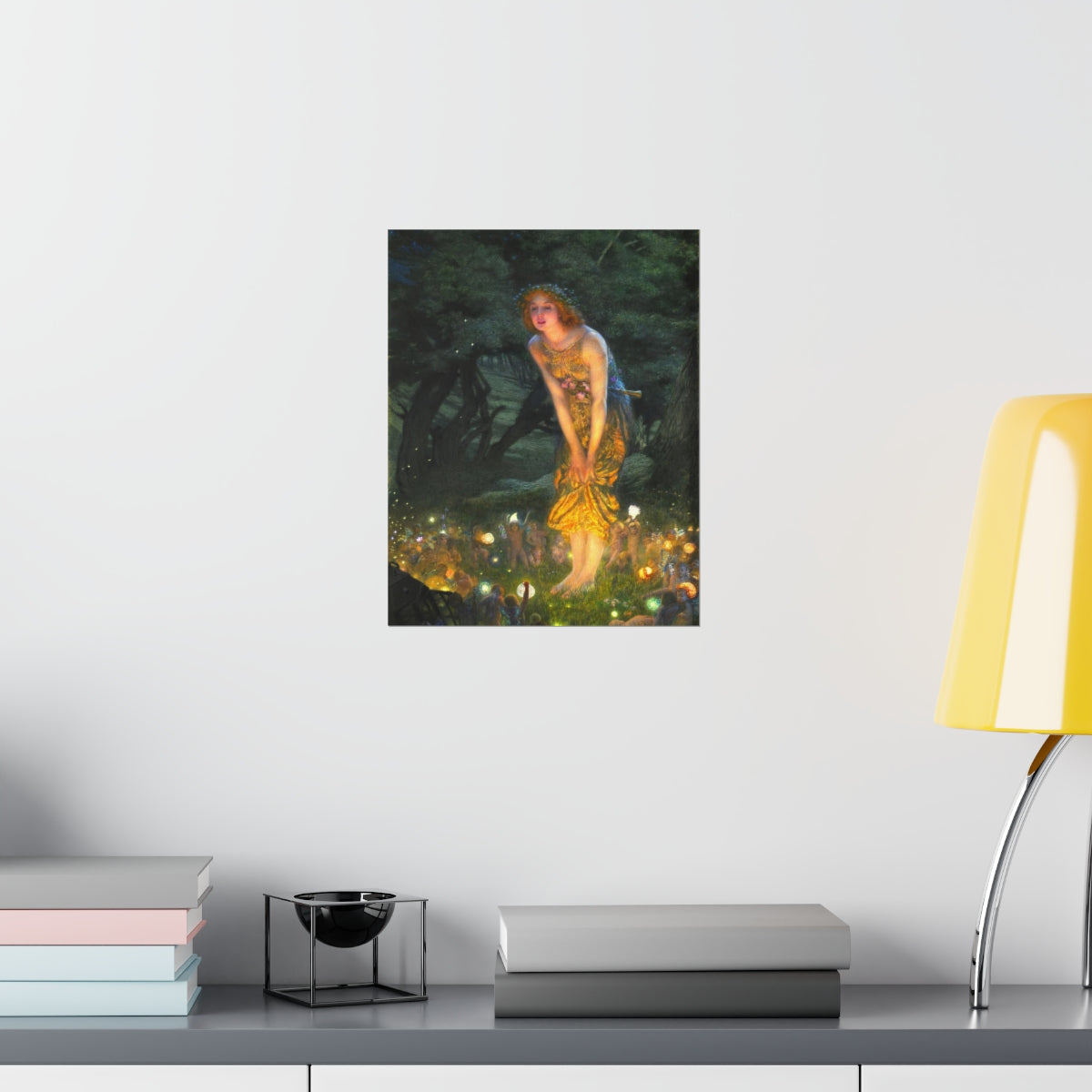 Midsummer Eve Edward Robert Hughes 1908 Print Poster