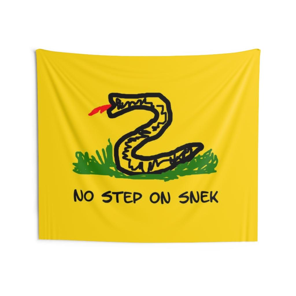 No Step On Snek Wall Tapestry - Art Unlimited