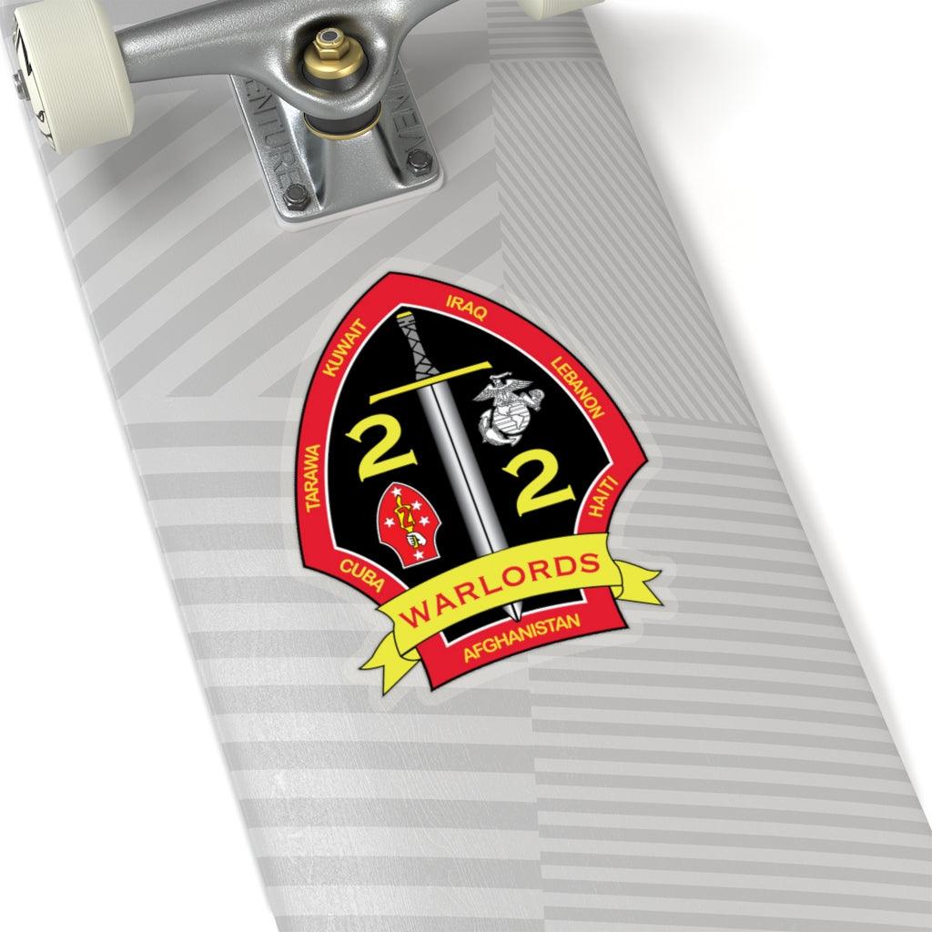 2nd Bn Marine Warlords Sticker - Art Unlimited
