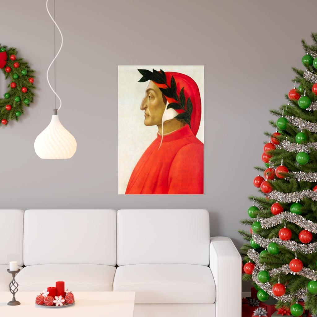 Dante Alighieri Portrait Print Poster - Art Unlimited
