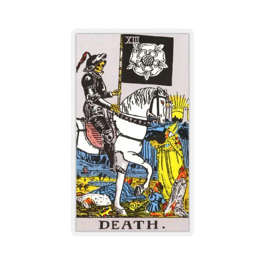 Death Tarot Card Sticker - Art Unlimited