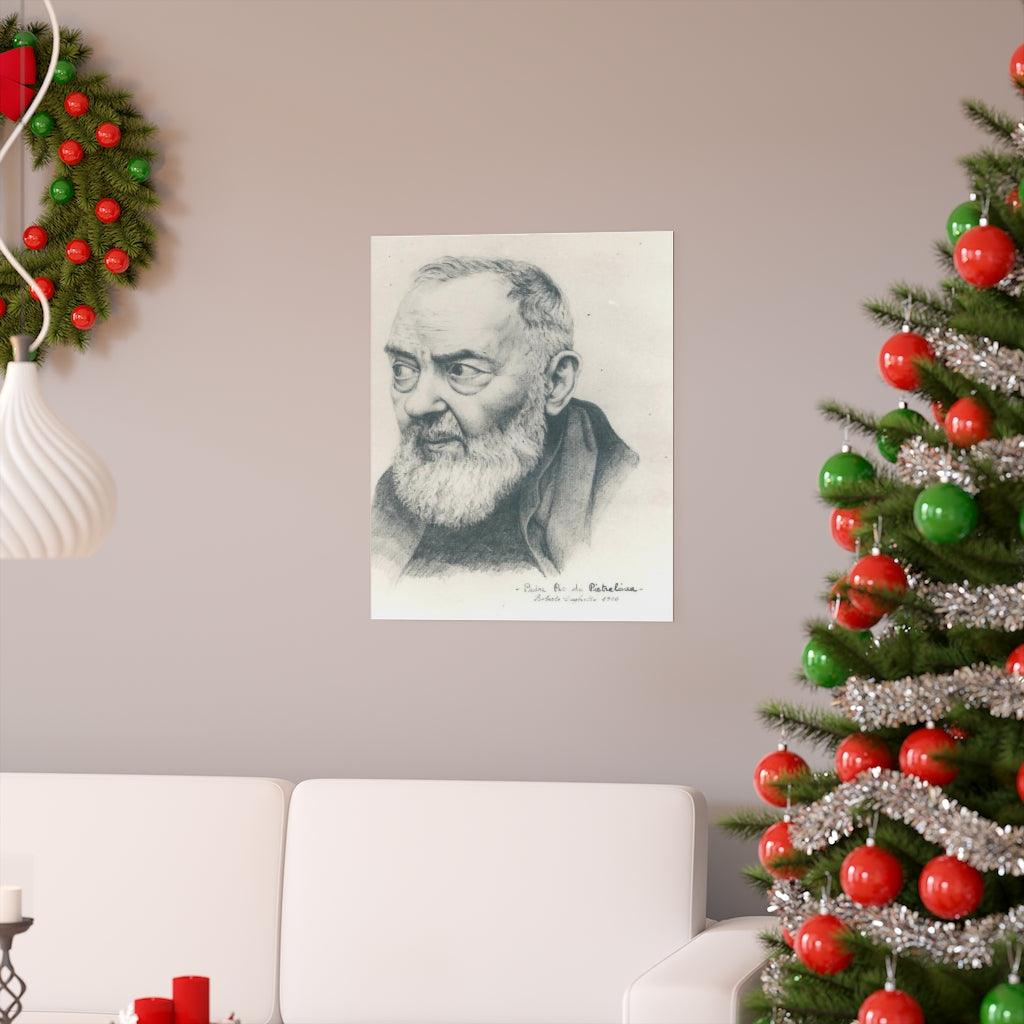 Saint Padre Pio Print Poster - Art Unlimited