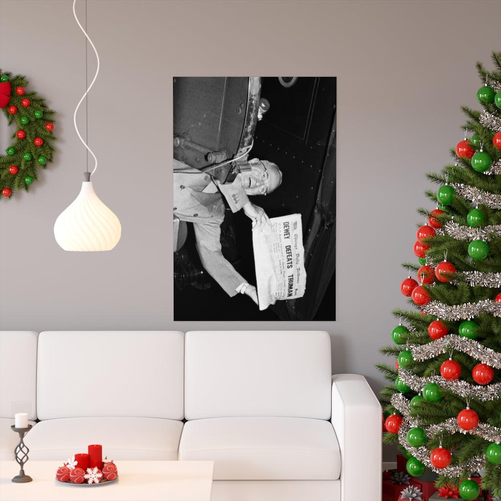 Dewey Defeats Truman Newspaper Print Poster - Art Unlimited