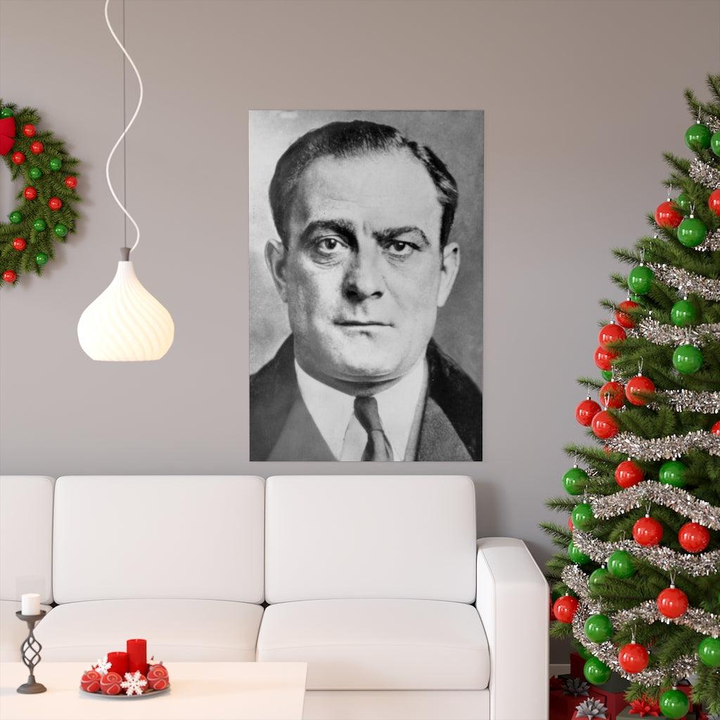 Don Vito Genovese Mugshot Print Poster - Art Unlimited