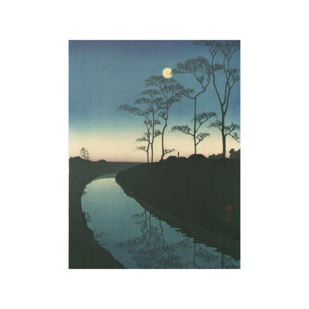 Dusk By Koho Shoda Vintage Print Poster - Art Unlimited