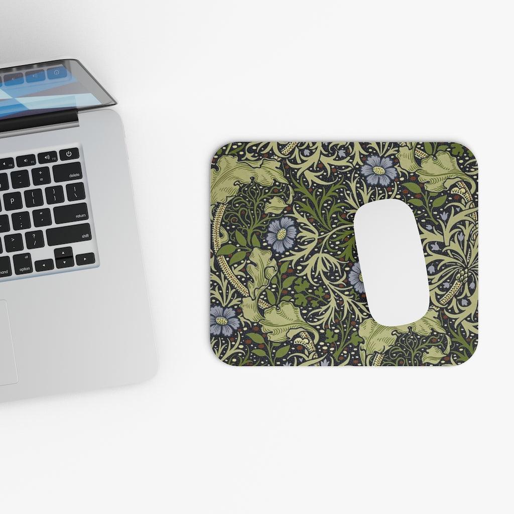 William Morris Seaweed Pattern Mouse Pad - Art Unlimited