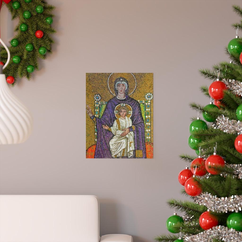 Our Lady Of Theotokos Print Poster - Art Unlimited
