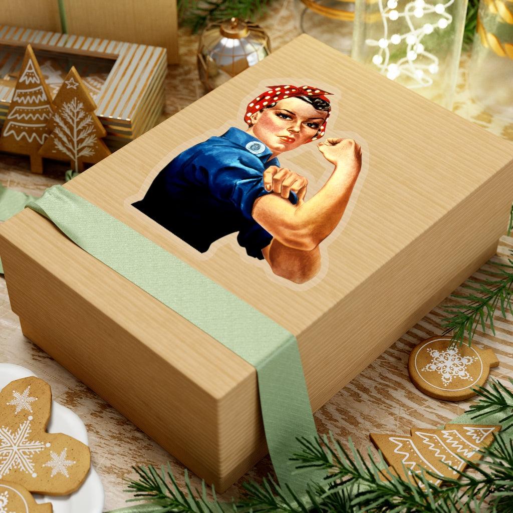 Rosie The Riveter Sticker - Art Unlimited
