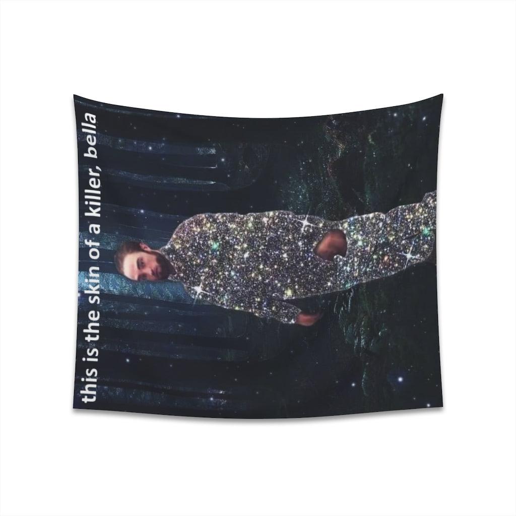 This Is The Skin Of A Killer Wall Tapestry - Art Unlimited