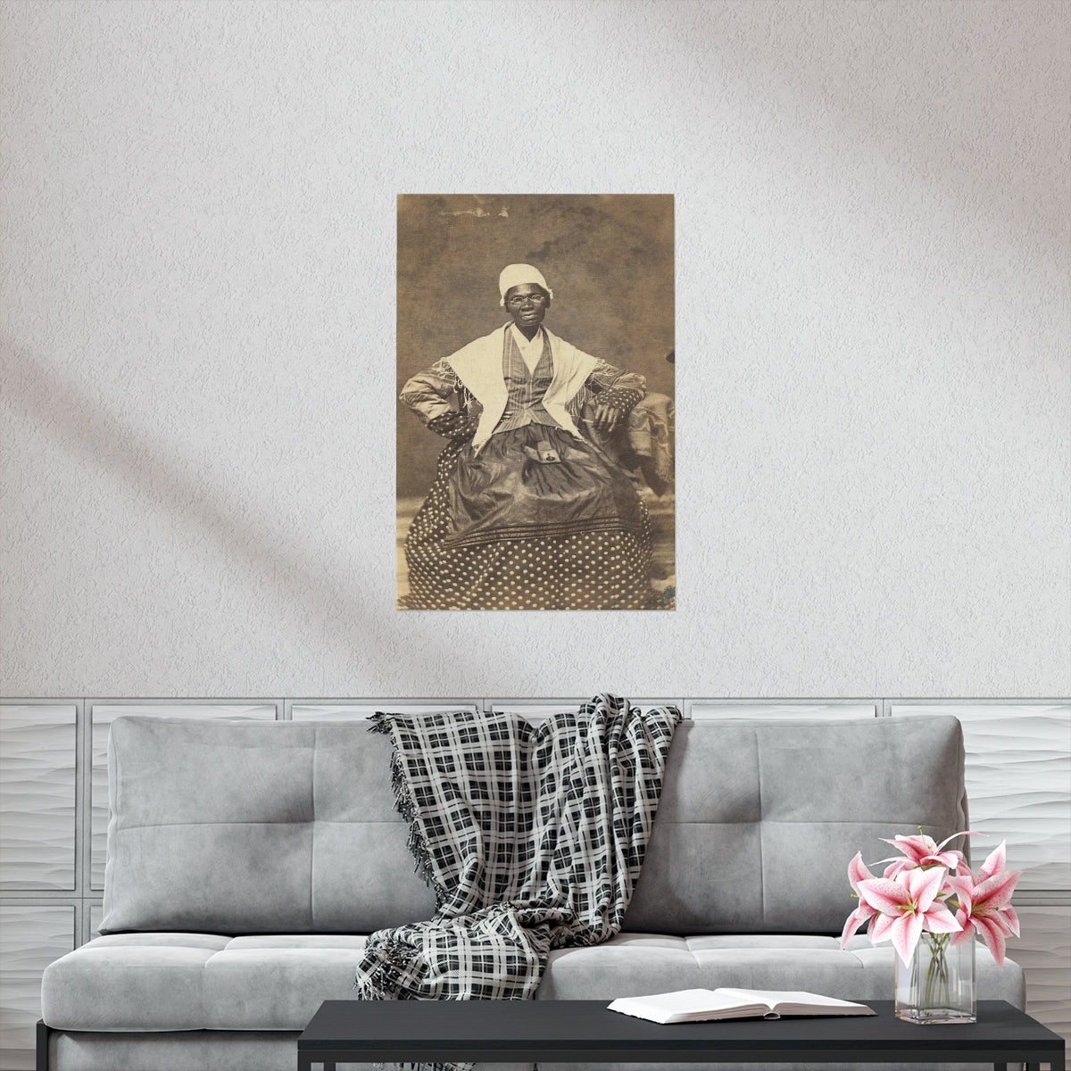 Sojourner Truth - Grandson's Photo 1863 Print Poster