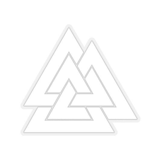 Valknut Pagan Odin Asatru Norse Viking Sticker - Art Unlimited