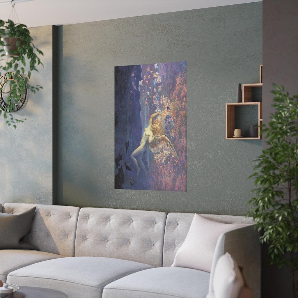 Edward Robert Hughes - Wings Of The Morning 1905 Print Poster - Art Unlimited