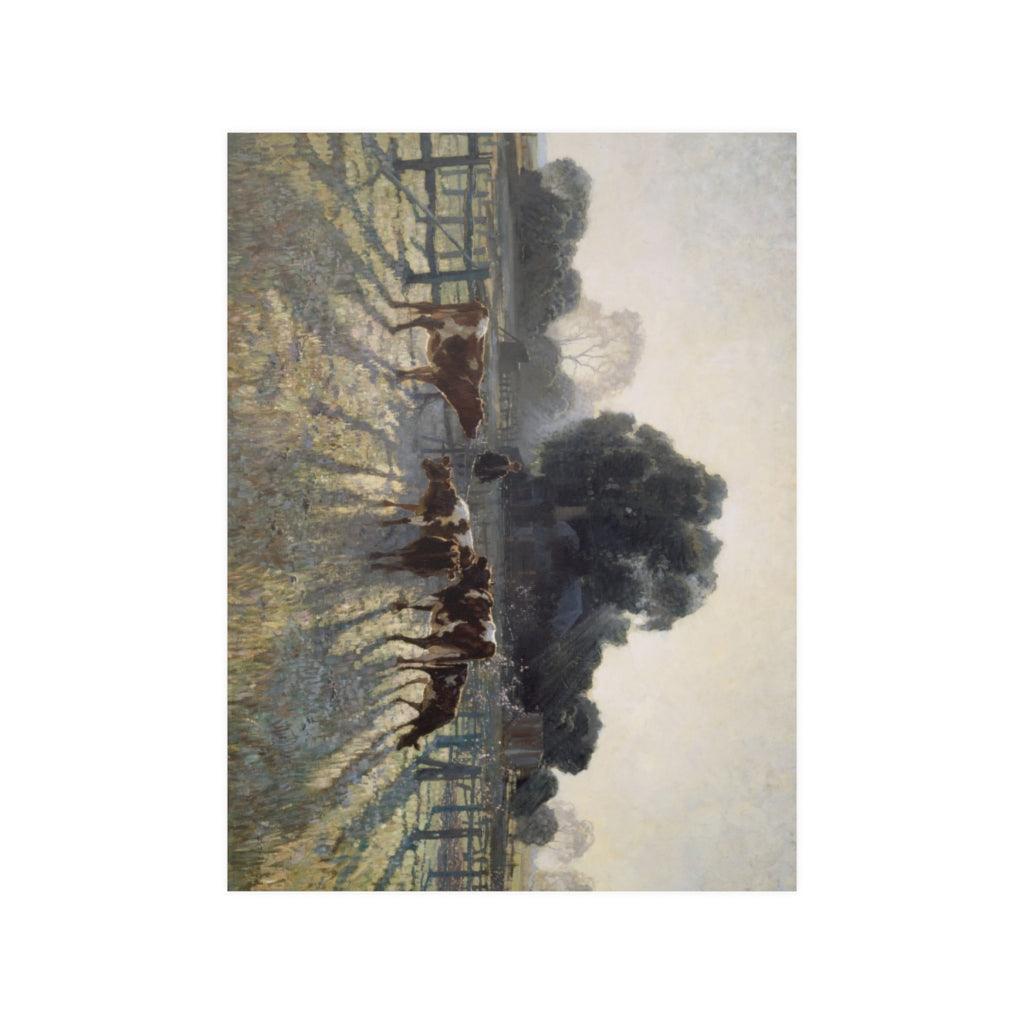 Elioth Gruner - Spring Frost Print Poster - Art Unlimited