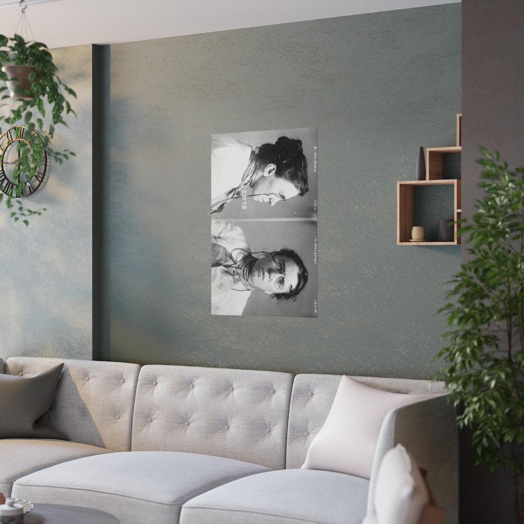 Emma Goldman Mugshot Print Poster - Art Unlimited