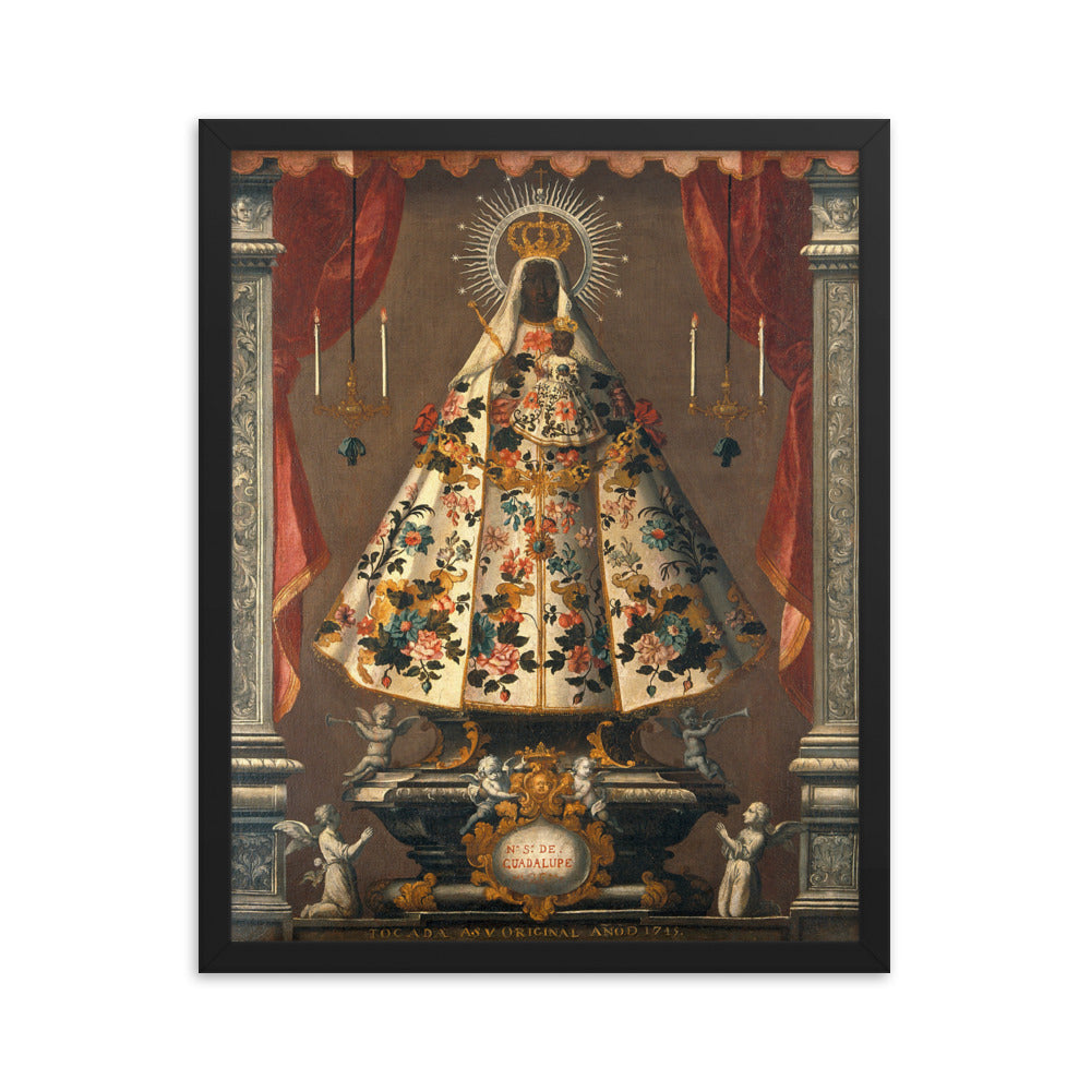 Black Madonna Painting 1745 Print Poster
