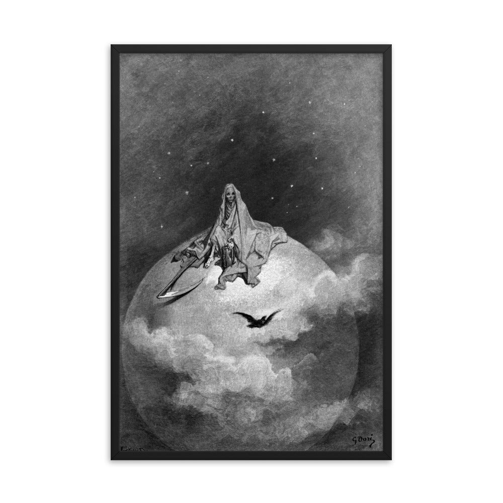 Gustave Dore - The Raven Print Poster