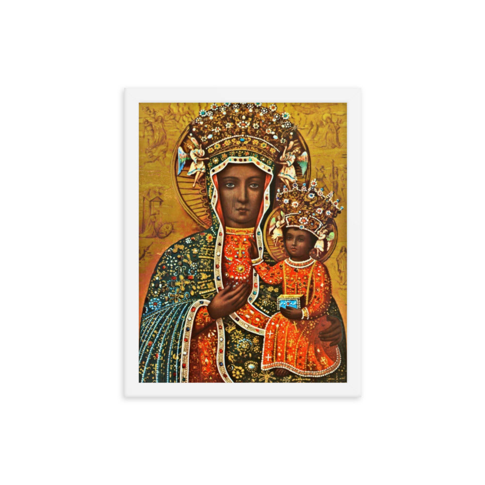 Our Lady Of Czestochowa Black Virgin Mary Madonna - Print Poster