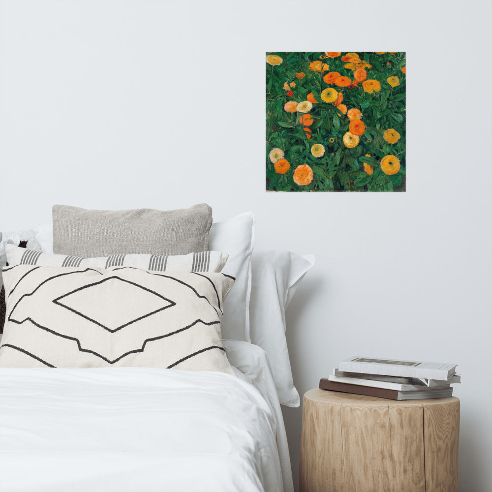 Koloman Moser - Marigolds Print Poster