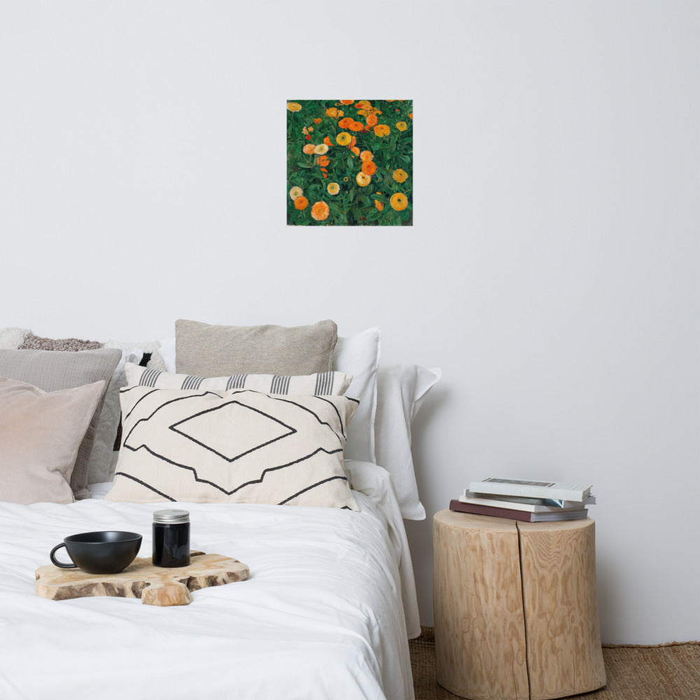 Koloman Moser - Marigolds Print Poster