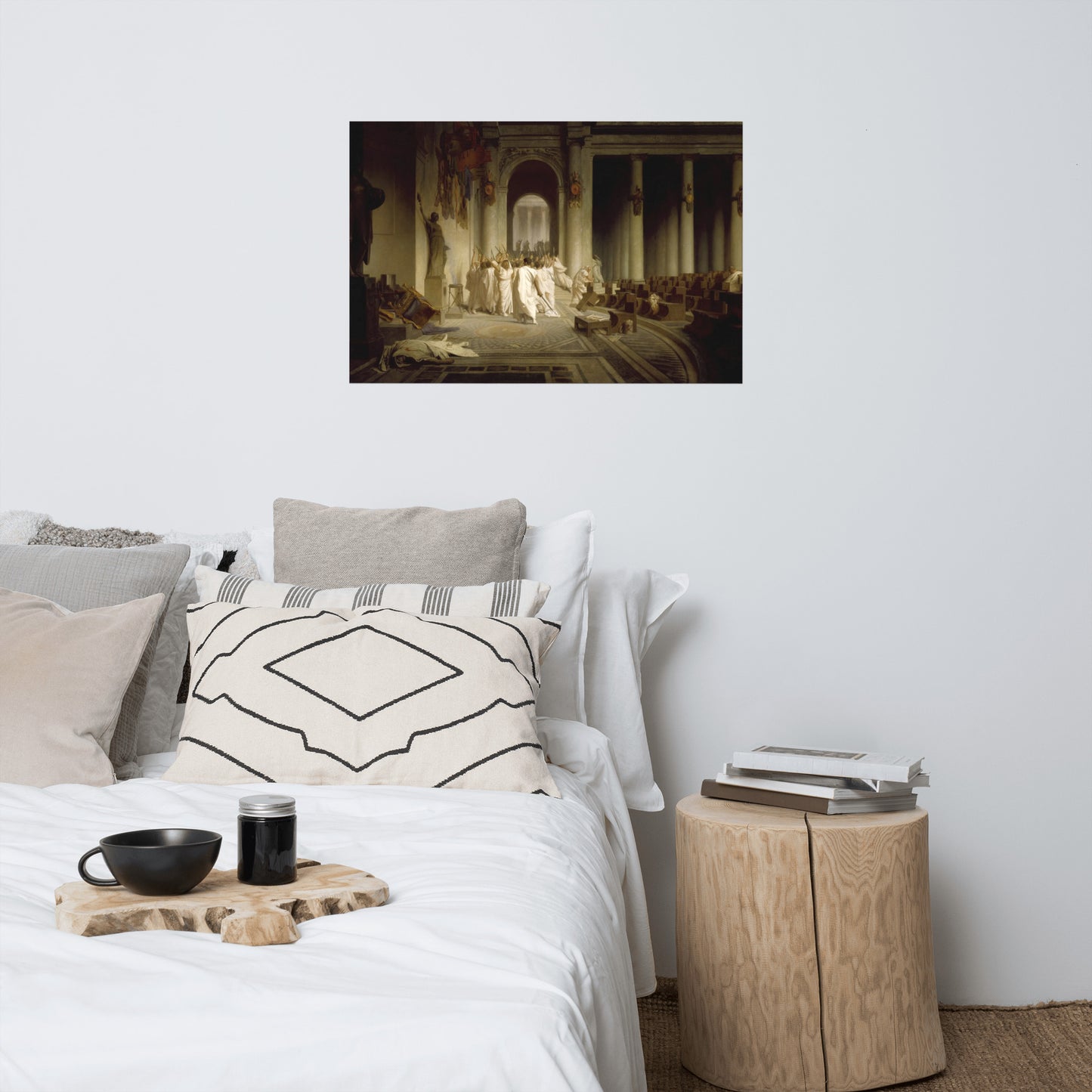 The Death Of Caesar Print Poster