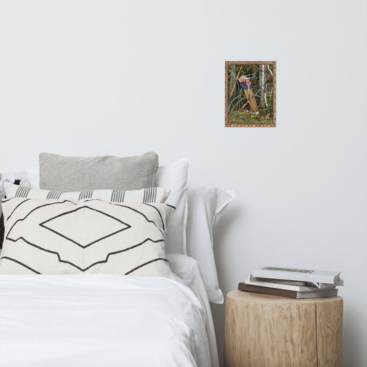 Baba Yaga Bibilib 1900 Print Poster