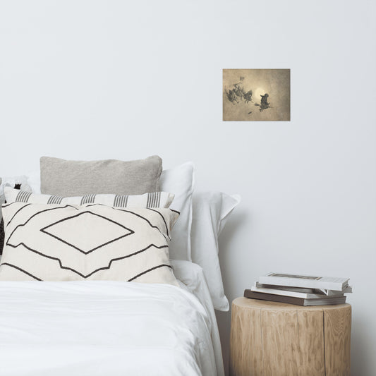 William Holbrook Beard The Witch's Ride 1870 Print Poster