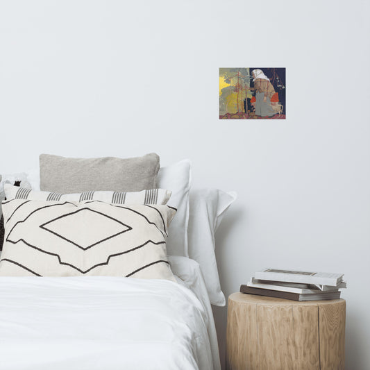 Witch With Mushrooms - Franz Wacik Print Poster