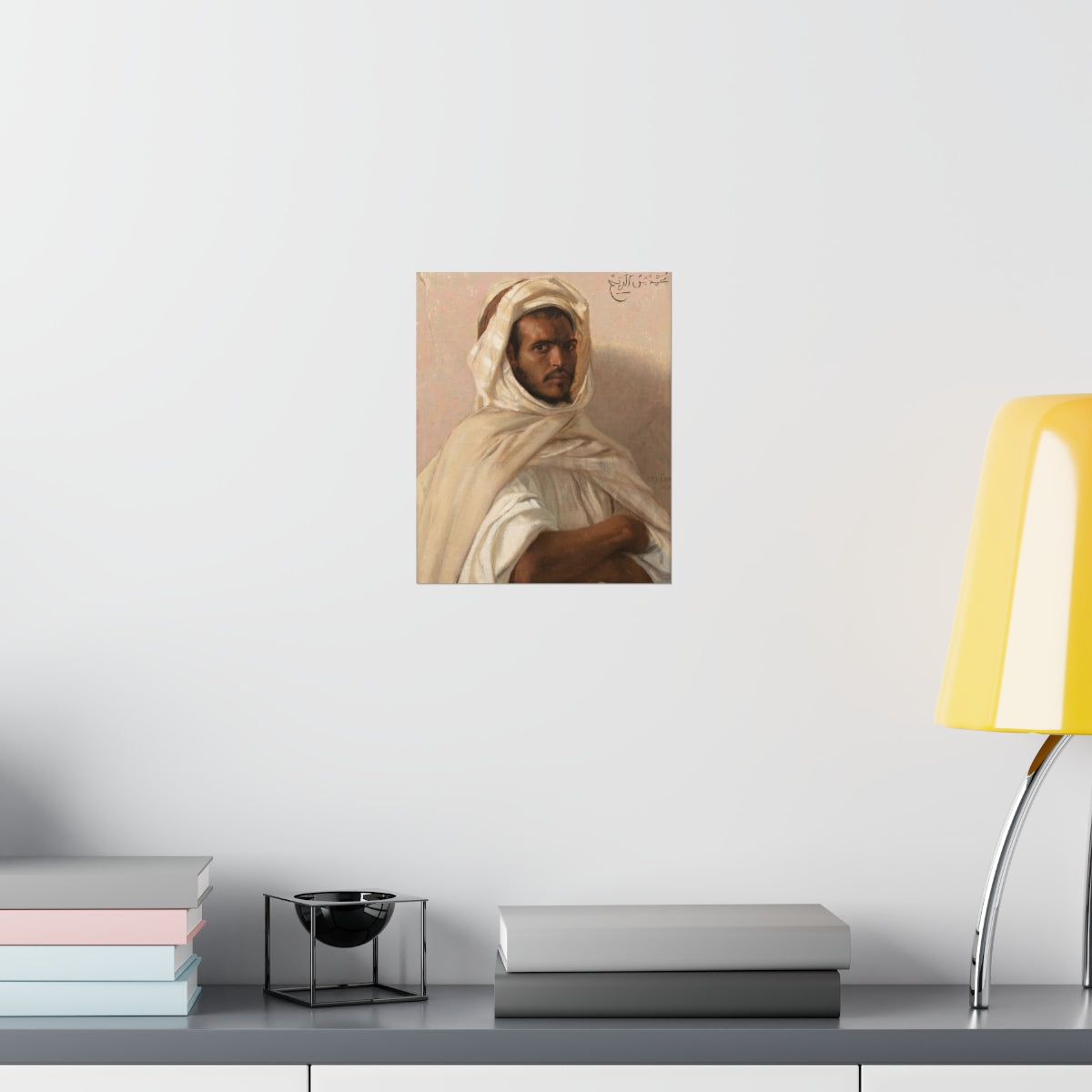 Portrait Of A North African By Alexandre Cabanel Print Poster