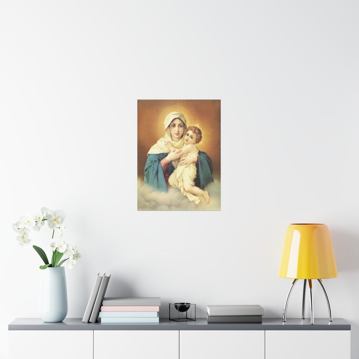 Our Lady of Grace Memorare Print Poster