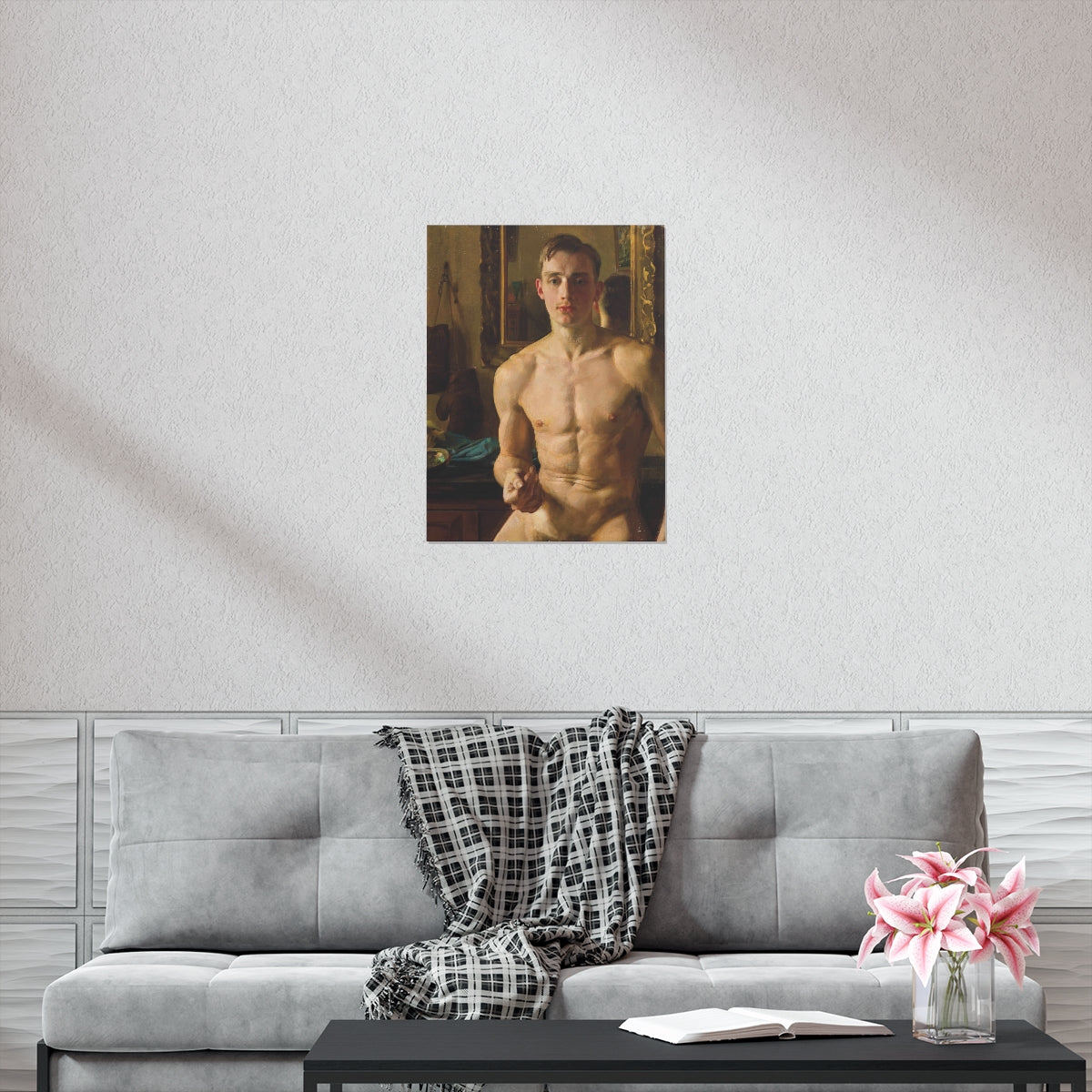 Konstantin Somov - The Boxer Print Poster