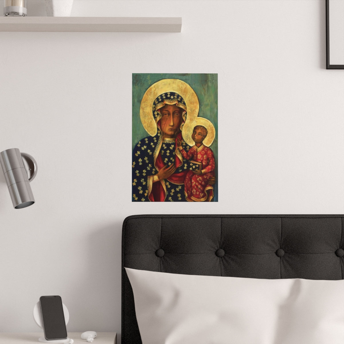 Our Lady Of Czestochowa Black Madonna By Jasna Gora Shrine Print Poster